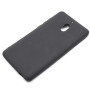 Матовый чехол накладка Silicone Matted для Nokia 2.1, Black