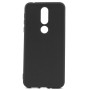 Матовый чехол накладка Silicone Matted для Nokia 7.1, Black
