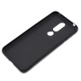 Матовый чехол накладка Silicone Matted для Nokia 7.1, Black