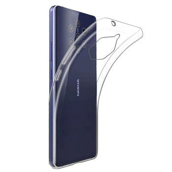 Прозорий силіконовий чохол Slim Premium для Nokia 9 Pureview