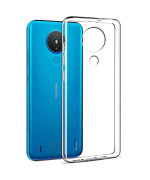 Прозрачный силиконовый чехол Slim Premium для Nokia C21, Transparent