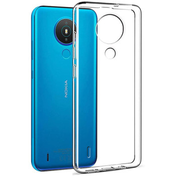 Прозорий силіконовий чохол Slim Premium для Nokia C21, Transparent