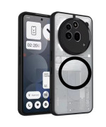Протиударний чохол - накладка Acryl Armor Ring для Nothing Phone (3a) Pro, Black