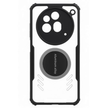 Чехол - накладка Acryl Cooling Armor для Nothing Phone (3a) Pro с металлической пластиной, Black