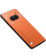 Кожаный чехол - накладка CODE Tactile Experience для Nothing Phone (3a)