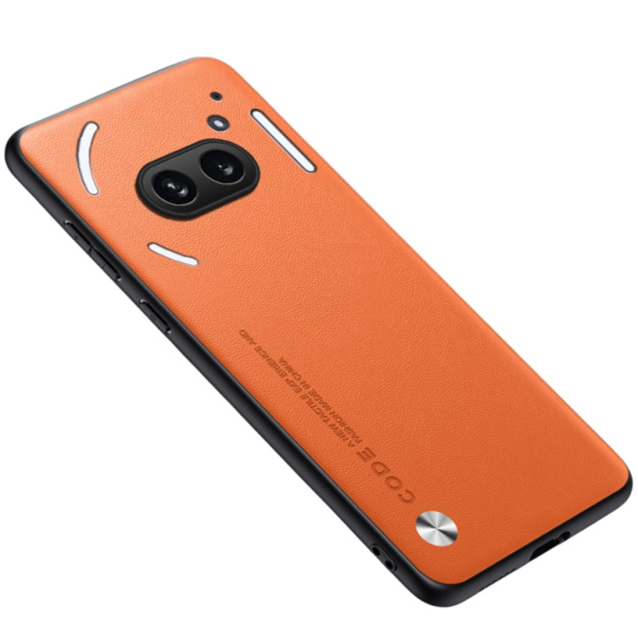 Кожаный чехол - накладка CODE Tactile Experience для Nothing Phone (3a)