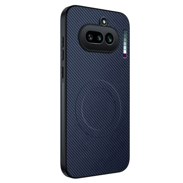 Чохол Carbon Shield with Ring для Nothing Phone (4a)​ з підтримкою бездротової зарядки