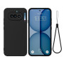 Чехол Silicone Cover Full для Nothing Phone (4a) со шнурком - петлей