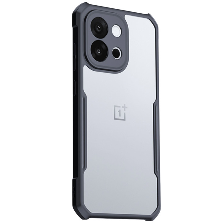 Противоударный чехол XUNDD Texture для OnePlus 13T с защитой на камеру, Black