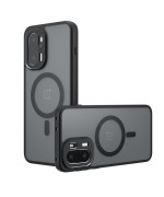 Матовий чохол Magsafe TPU+PC для Oneplus Ace 6 / 15R, Black