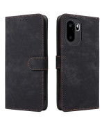 Чохол - книжка Velvet Leather Case для Oneplus Ace 6 / 15R з відділенням для карток