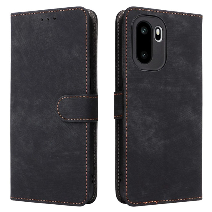 Чохол - книжка Velvet Leather Case для Oneplus Ace 6 / 15R з відділенням для карток