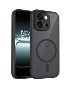 Матовый чехол Magsafe TPU+PC для Oneplus Nord 6 5G / Turbo 6, Black