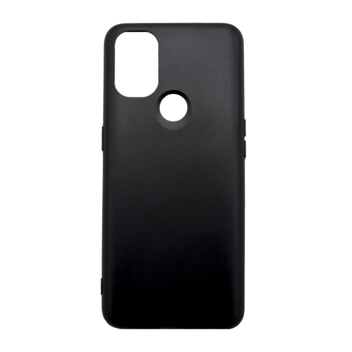 Матовый чехол накладка Silicone Matted для OnePlus Nord N10, Black