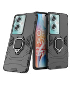 Чохол Ricco Black Panther Armor для OnePlus Nord N30 SE 5G / Oppo A79 5G з кільцем - підставкою