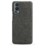 Чехол накладка Textile leather для OnePlus Nord 2 серый