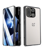 Магнітний чохол Metal Glass 360 для Oneplus 15 із захистом екрану та камери