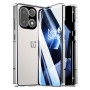 Магнітний чохол Metal Glass 360 для Oneplus 15 із захистом екрану та камери срібний