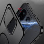 Чехол Metal Glass Air для Oneplus 15 с металлическим кольцом и рамкой