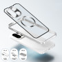 Чохол Metal Glass Ring для Oneplus 15 з металевим кільцем та додатковим захистом на камеру чорний