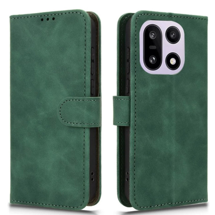 Чехол - книжка Velvet Leather Case для Oneplus 15 с отделением для карт