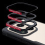 Противоударный чехол XUNDD Texture with Ring для Oneplus 15 магнитным кольцом – подставкой, Black