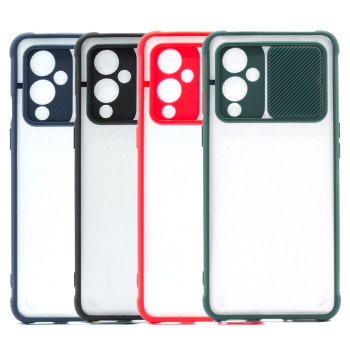 Чохол накладка Silicone Camera Slide для Oneplus 9