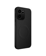 Чохол Carbon Shield with Ring для OnePlus Turbo 6V з підтримкою бездротової зарядки