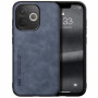 Кожаный чехол - накладка X&E для Oppo A5 Pro с металлической вставкой