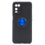 Чохол Auto Focus 360 Rotating Ring для Oppo A54 чорний з синім