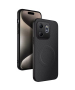 Чехол Carbon Shield with Ring для Oppo A5X 5G / 4G с поддержкой беспроводной зарядки