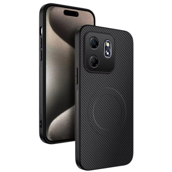 Чохол Carbon Shield with Ring для Oppo A5X 5G / 4G з підтримкою бездротової зарядки