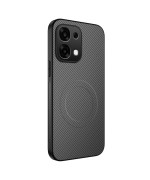 Чохол Carbon Shield with Ring для Oppo A6 Pro 4G / 5G​​ з підтримкою бездротової зарядки