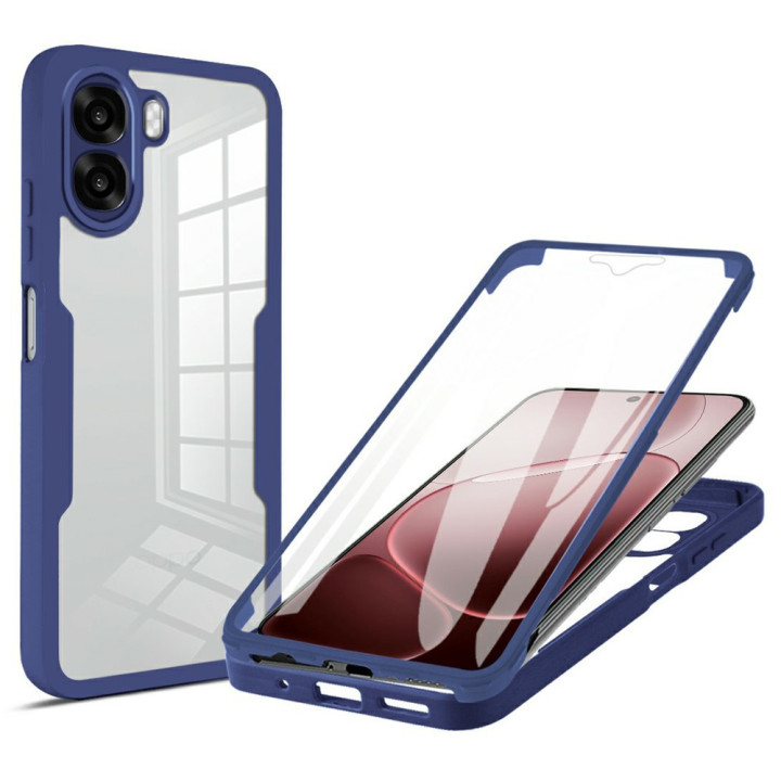 Чехол Double Shield 360 для Oppo A6x / A6s с защитой со всех сторон