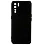 Матовый чехол накладка Silicone Matted для Oppo A91, Black