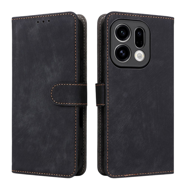 Чохол - книжка Velvet Leather Case для Oppo Find X9 Pro​ з магнітним кріпленням