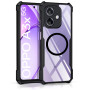 Протиударний чохол - накладка Acryl Armor Ring для Oppo A3X / A3 4G​, Black