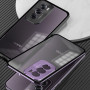 Противоударный чехол накладка Metal Glass для Oppo Reno12 Pro 5G