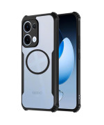 Протиударний чохол - накладка Acryl Armor Ring для Oppo Reno1​3​​, Black