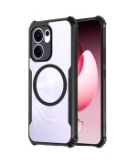 Протиударний чохол - накладка Acryl Armor Ring для Oppo Reno13F 4G / 5G​​, Black