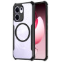 Протиударний чохол - накладка Acryl Armor Ring для Oppo Reno13F 4G / 5G​​, Black