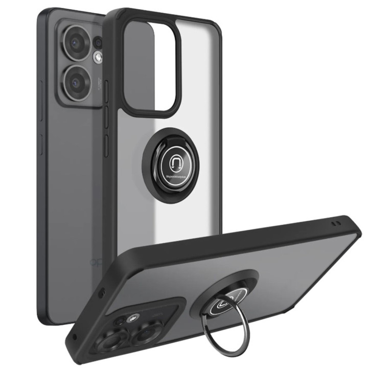 Чохол - накладка TPU Color Matte Ring для Oppo Reno13 F 4G / 5G