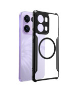 Протиударний чохол - накладка Acryl Armor Ring для Oppo Reno1​3 Pro​​, Black