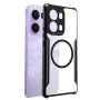 Протиударний чохол - накладка Acryl Armor Ring для Oppo Reno1​3 Pro​​, Black
