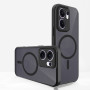 Матовый чехол Magsafe TPU+PC для Oppo Reno14 F, Black