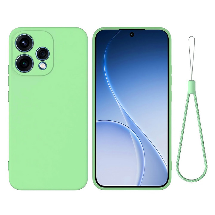 Чохол Silicone Cover Full для Oppo Reno 15 5G / 15C зі шнурком - петлею