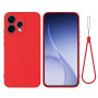 Чохол Silicone Cover Full для Oppo Reno 15 5G / 15C зі шнурком - петлею