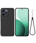 Чехол Silicone Cover Full для Oppo Reno15 F / FS со шнурком – петлей