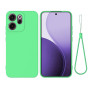 Чохол Silicone Cover Full для Oppo Reno15 F / FS зі шнурком - петлею