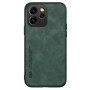 Кожаный чехол - накладка X&E для Oppo Reno15 F с металлической вставкой